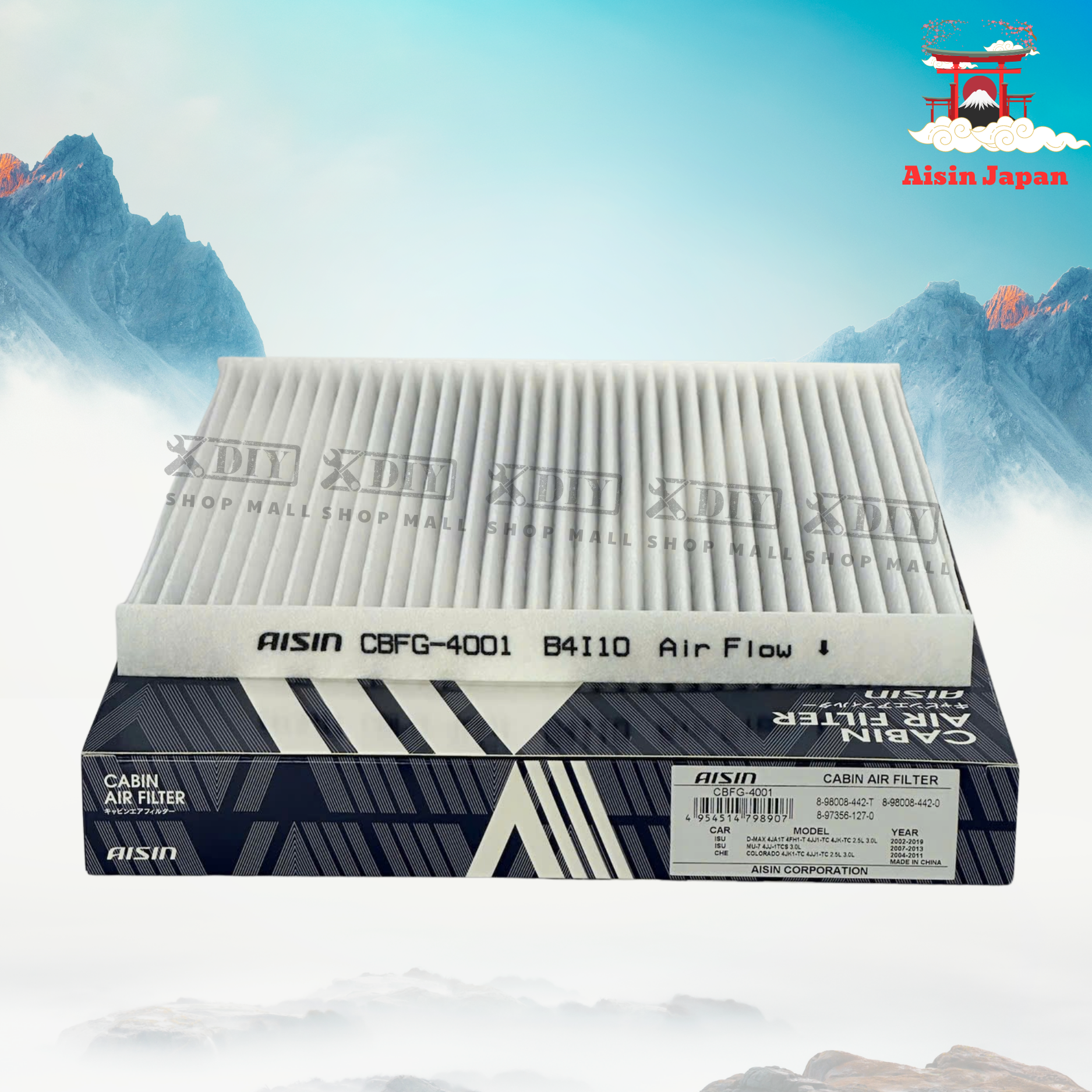 Lọc gió điều hòa AISIN CBFG-4001 1 Lọc gió điều hòa AISIN CBFG-4001
