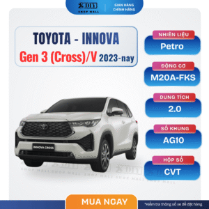 Combo bảo dưỡng Innova Gen 3 Cross/V 2023–nay