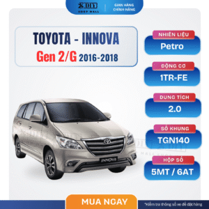 Combo bảo dưỡng Innova 2.0G 2016–2018