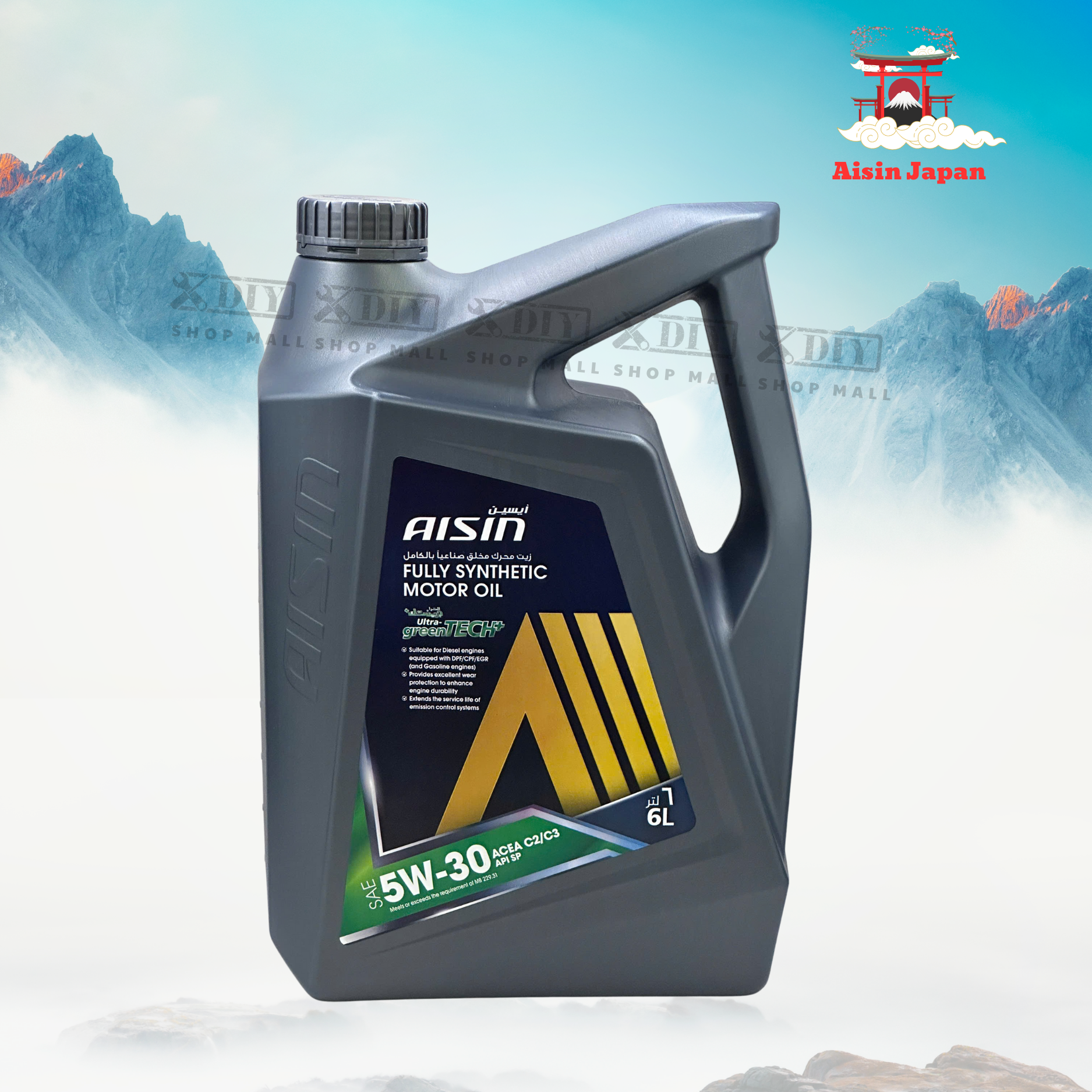 Dầu động cơ AISIN 5W-30 C3 1 Dầu động cơ AISIN 5W-30 C3