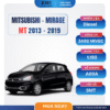 Combo bảo dưỡng Mitsubishi Mirage MT 2013–2019 sử dụng 100% phụ tùng & dung dịch AISIN chính hãng. Đúng thông số nhà sản xuất, tiết kiệm chi phí, dễ bảo dưỡng định kỳ, phù hợp xe gia đình & chạy dịch vụ.