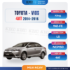 Combo bảo dưỡng Toyota Vios 4AT 2014–2016 (1NZ-FE, NCP150) gồm nhớt động cơ, dầu hộp số AFW, lọc hộp số, nước làm mát, lọc gió, lọc điều hòa, dầu thắng. Giải pháp bảo dưỡng trọn gói, tiết kiệm và bền bỉ.