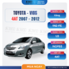 Combo bảo dưỡng Toyota Vios 4AT 2007–2012 (1NZ-FE, NCP93) gồm nhớt động cơ, lọc nhớt, lọc gió, dầu hộp số tự động AFW, lọc hộp số, nước làm mát, dầu thắng. Giải pháp bảo dưỡng trọn gói tiết kiệm và bền bỉ.
